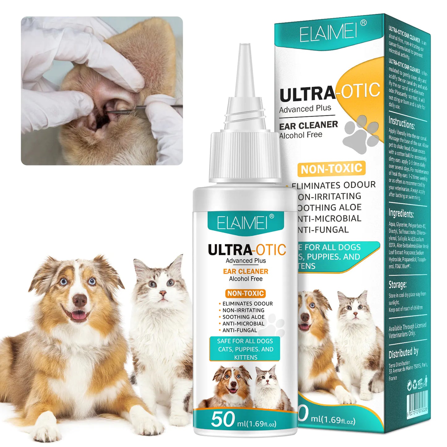 Pet ear cleaner 50ml