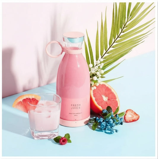 Mini licuadora de vaso portatil rosa - additional image 1