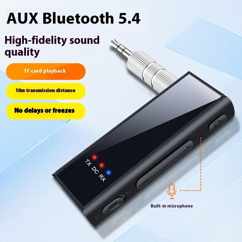 35mm Bluetooth Adapter Car Bluetooth 54 Two-in-one Audio Receiver And Transmitter