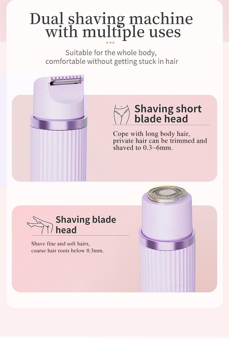 Lipstick-Shaped Facial Hair Remover