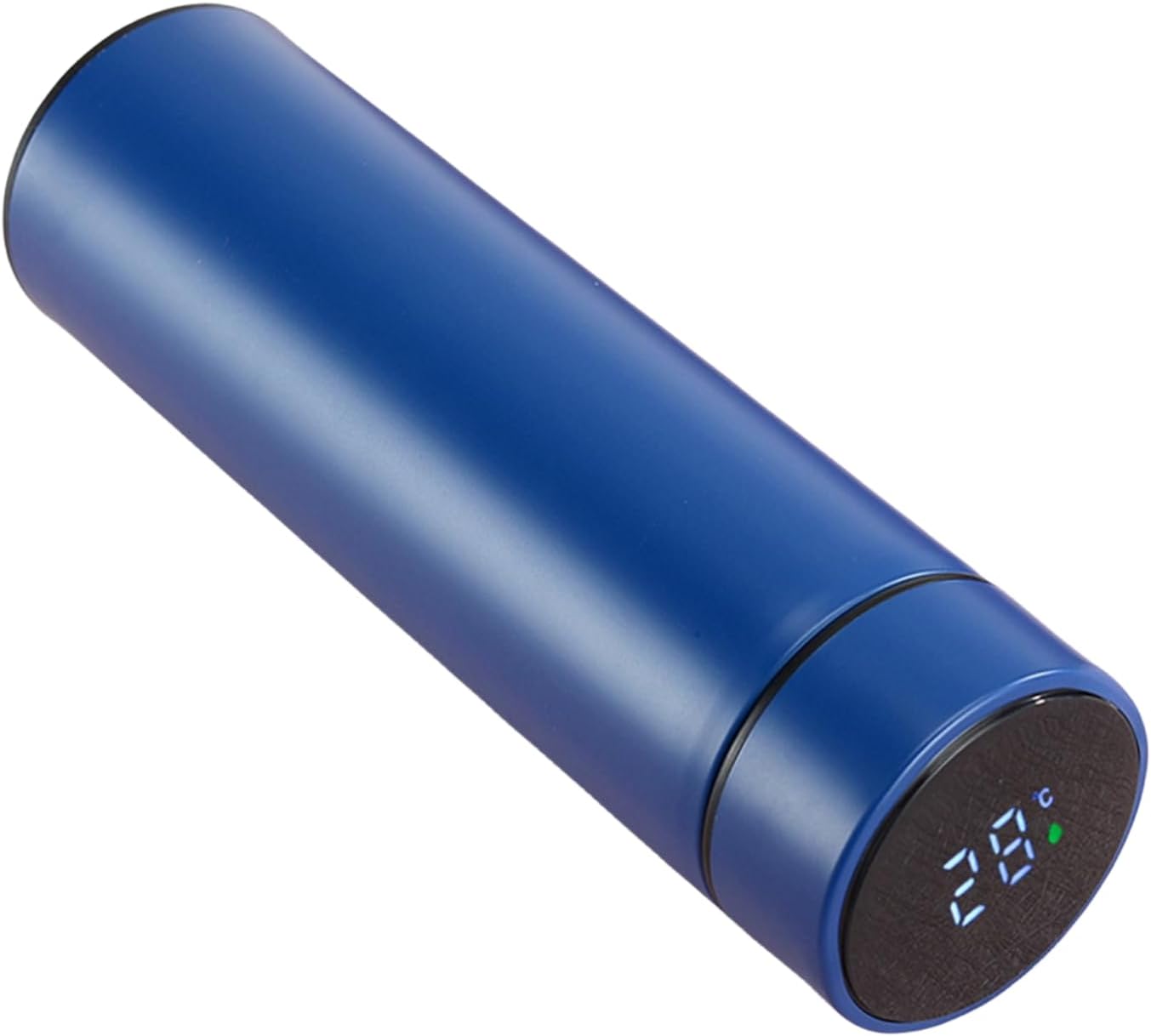 Thermos for hot and cold drinks with display